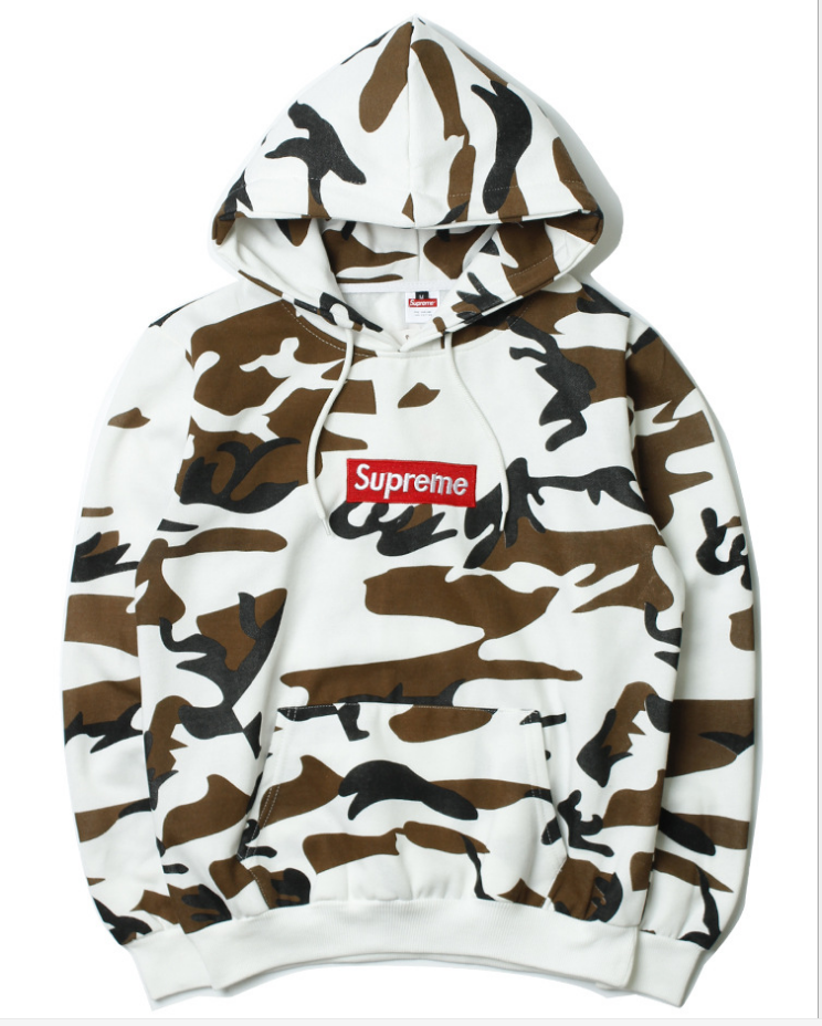 supreme camo jumper